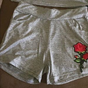 Two piece shorts set